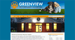 Desktop Screenshot of greenviewvet.com